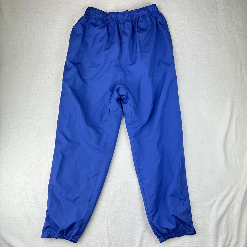 ProSpirit Track Pants Mens Large Blue Jogger Relaxed L Windbreaker Polyester VTG